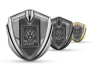 VW Badge Logo Auto High End Look Moderno Universale